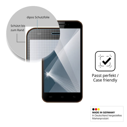 Besonders flexibler Displayschutz mit Anti-Shock-Schicht im Materialmix