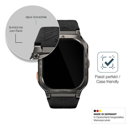 Besonders flexibler Displayschutz mit Anti-Shock-Schicht im Materialmix