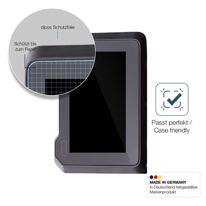Besonders flexibler Displayschutz mit Anti-Shock-Schicht im Materialmix