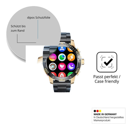 Besonders flexibler Displayschutz mit Anti-Shock-Schicht im Materialmix