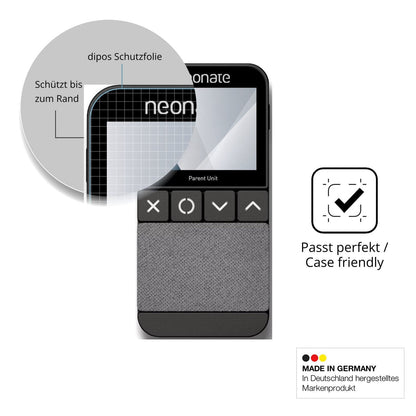 Besonders flexibler Displayschutz mit Anti-Shock-Schicht im Materialmix