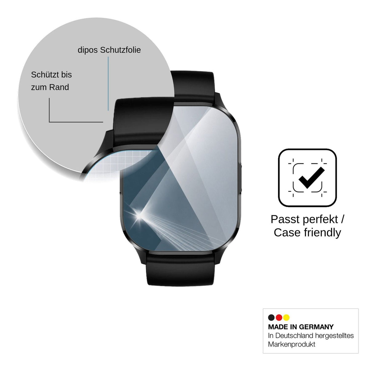 2x 9H Schutzfolie für Neow K-Watch Panzerfolie