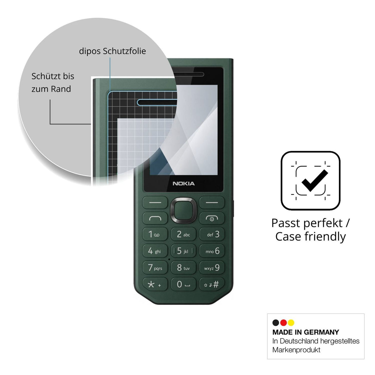 Besonders flexibler Displayschutz mit Anti-Shock-Schicht im Materialmix
