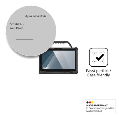 Besonders flexibler Displayschutz mit Anti-Shock-Schicht im Materialmix