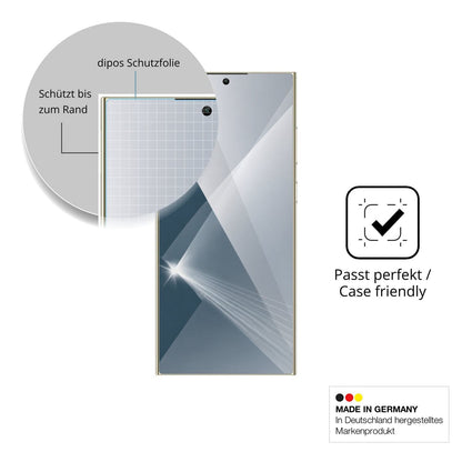 Besonders flexibler Displayschutz mit Anti-Shock-Schicht im Materialmix