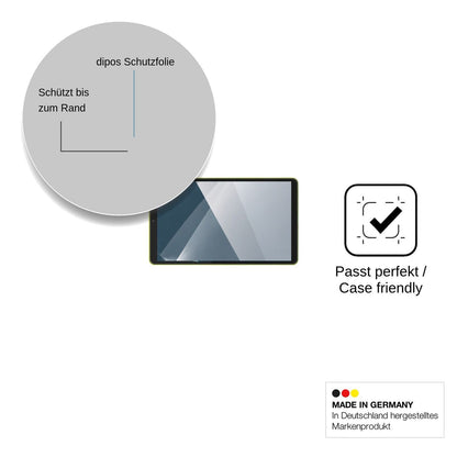 2x 9H Schutzfolie für Paitanry Tablet 8.7 Panzerfolie