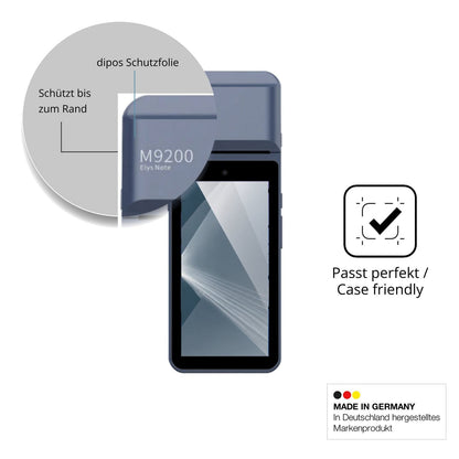 Besonders flexibler Displayschutz mit Anti-Shock-Schicht im Materialmix