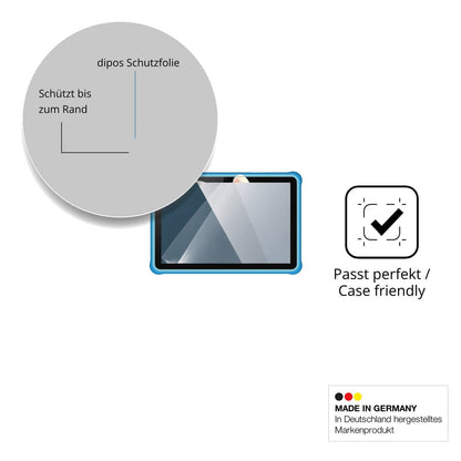 Besonders flexibler Displayschutz mit Anti-Shock-Schicht im Materialmix