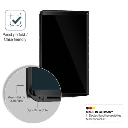 Besonders flexibler Displayschutz mit Anti-Shock-Schicht im Materialmix