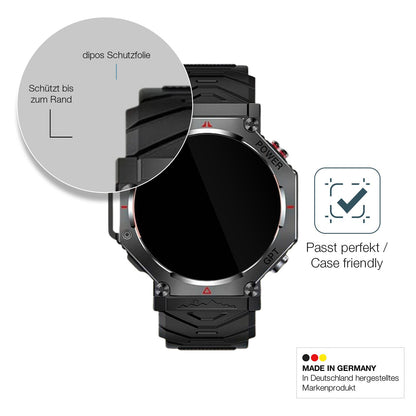 Besonders flexibler Displayschutz mit Anti-Shock-Schicht im Materialmix
