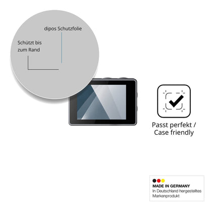 Besonders flexibler Displayschutz mit Anti-Shock-Schicht im Materialmix