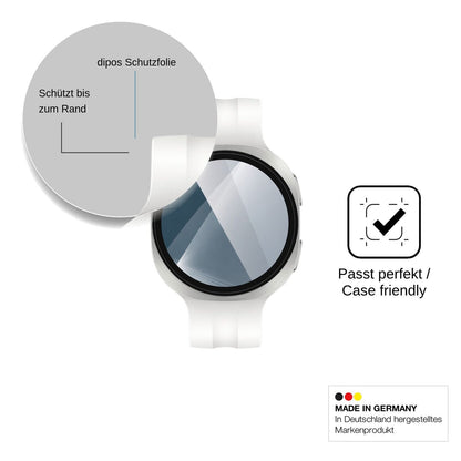 2x 9H Schutzfolie für Samsung Galaxy Watch 9 40mm Panzerfolie