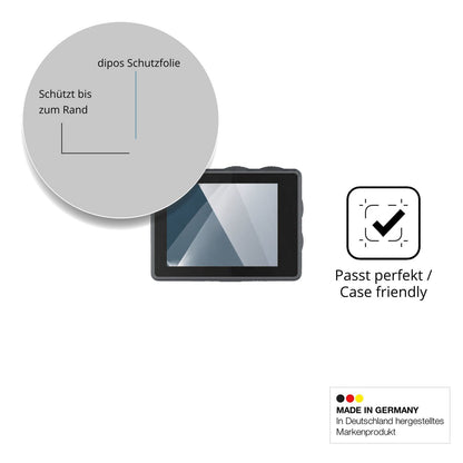 Besonders flexibler Displayschutz mit Anti-Shock-Schicht im Materialmix