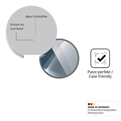 Besonders flexibler Displayschutz mit Anti-Shock-Schicht im Materialmix