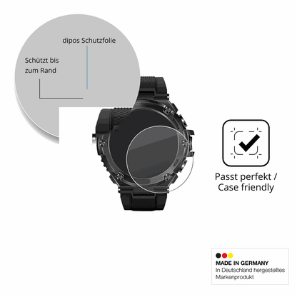 Besonders flexibler Displayschutz mit Anti-Shock-Schicht im Materialmix