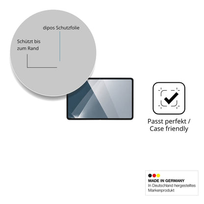 Besonders flexibler Displayschutz mit Anti-Shock-Schicht im Materialmix