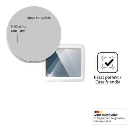 Besonders flexibler Displayschutz mit Anti-Shock-Schicht im Materialmix