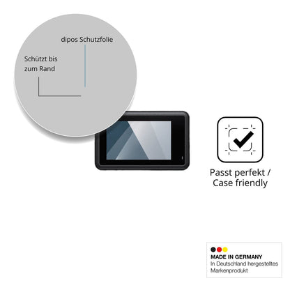 Besonders flexibler Displayschutz mit Anti-Shock-Schicht im Materialmix