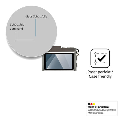 Besonders flexibler Displayschutz mit Anti-Shock-Schicht im Materialmix