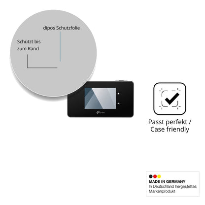 Besonders flexibler Displayschutz mit Anti-Shock-Schicht im Materialmix