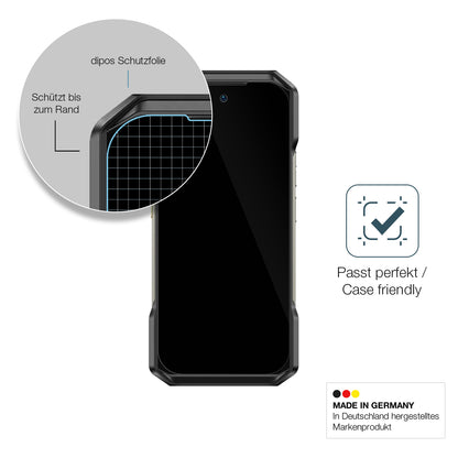 Besonders flexibler Displayschutz mit Anti-Shock-Schicht im Materialmix