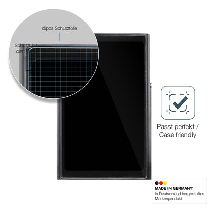 Besonders flexibler Displayschutz mit Anti-Shock-Schicht im Materialmix