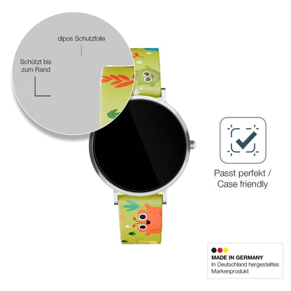 Besonders flexibler Displayschutz mit Anti-Shock-Schicht im Materialmix