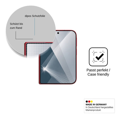 2x 9H Schutzfolie für Xiaomi 18 Fold Aussenseite Panzerfolie