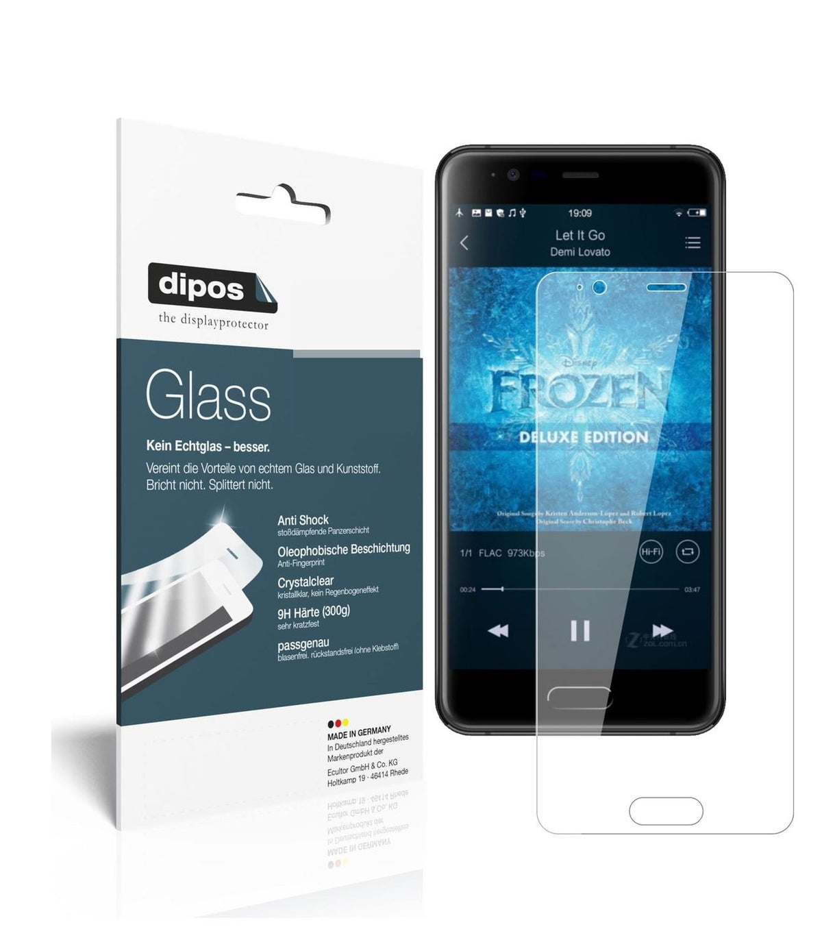 1x 9H Schutzfolie für Blackview P6000 Panzerfolie