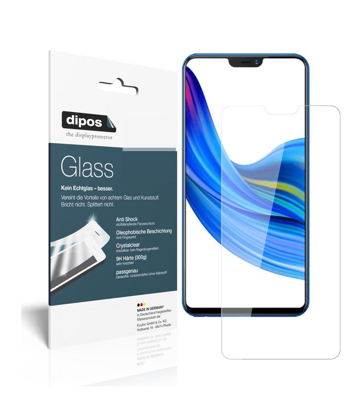 1x 9H Schutzfolie für VIVO Z1 Panzerfolie