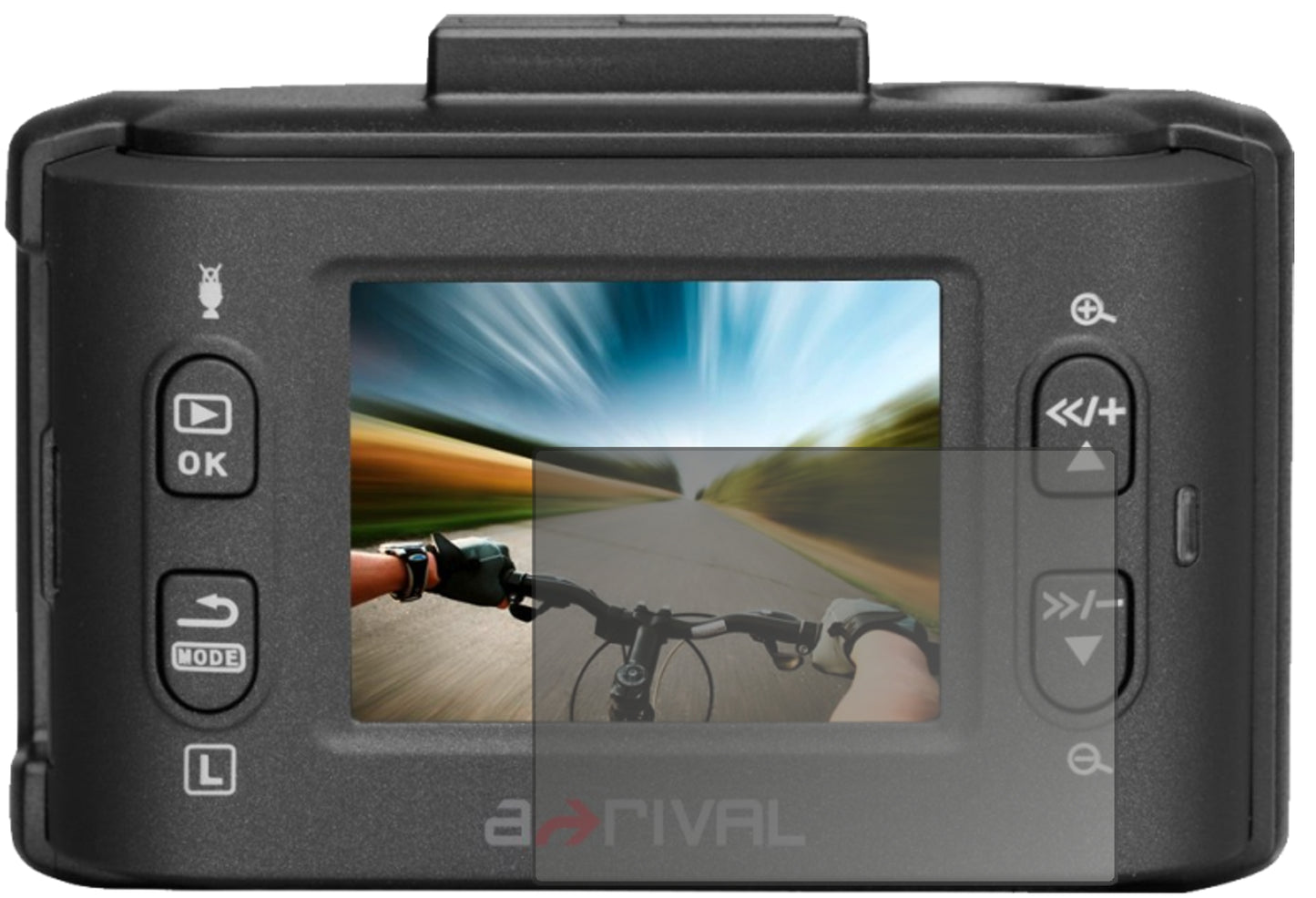 Blickschutzfolie für a-rival aQtion Cam AQN6 matt Schutzfolie Privacy