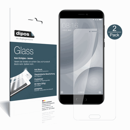 2x 9H Schutzfolie für Xiaomi Mi 5c Panzerfolie