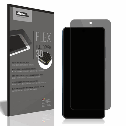 Full Cover Privacy Blickschutzfolie für Realme C65 5G