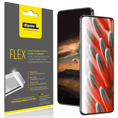 2x 3D Full Cover Schutzfolie für Samsung Galaxy A15 5G