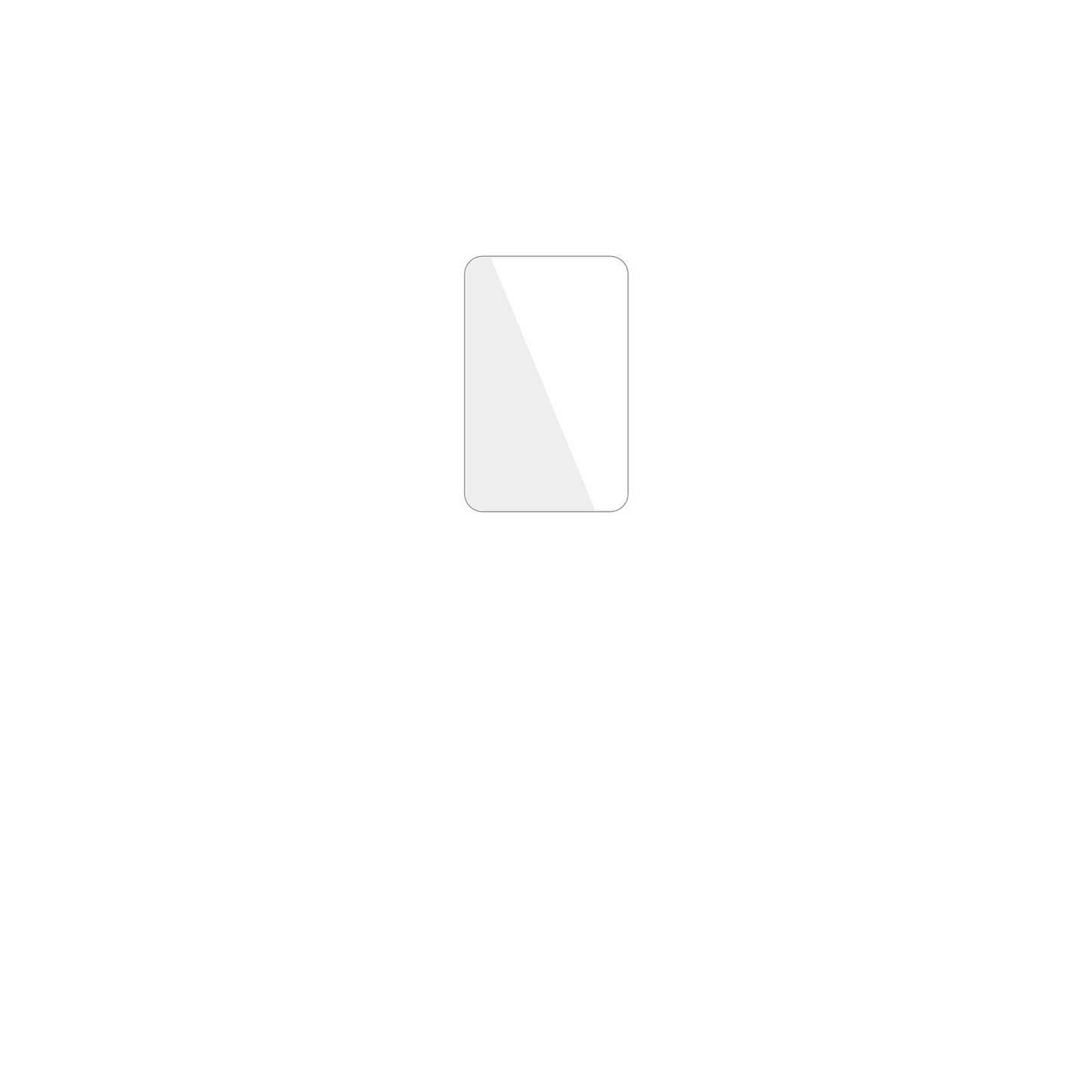 dipos Displayschutz für Aasonida DC402, transparente Oberfläche, geringe Dicke und perfekte Passform