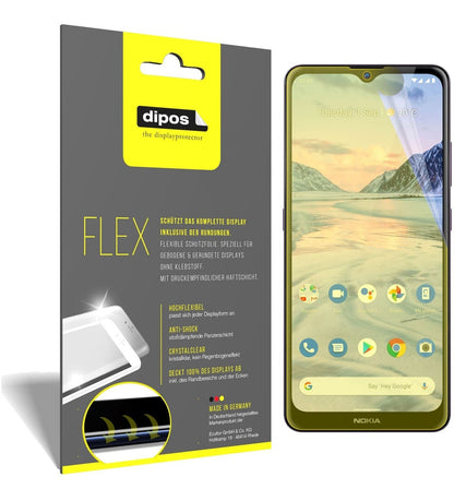 2x 3D Full Cover Schutzfolie für Nokia 46114