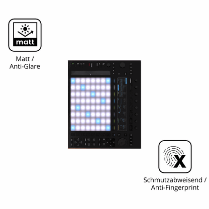 2x 9H Schutzfolie matt für Ableton Push 3 Panzerfolie