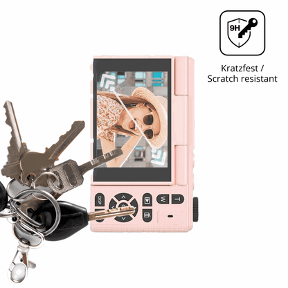 dipos Displayschutz für Acbaeta DC-XE9, mattierte Oberfläche, robuste Festigkeit und perfekte Passform