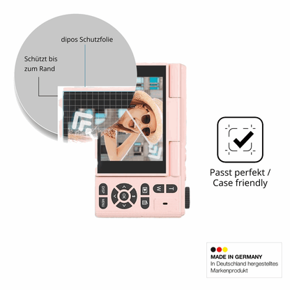 Besonders flexibler Displayschutz mit Anti-Shock-Schicht im Materialmix