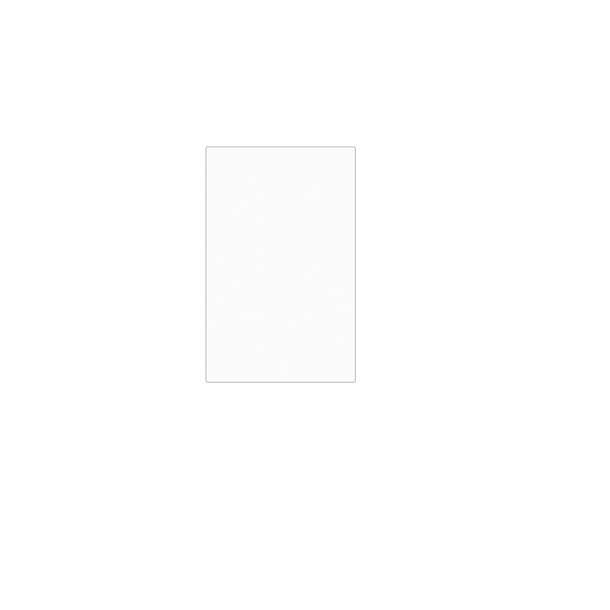 dipos Displayschutz für Acbaeta XH9, mattierte Oberfläche, geringe Dicke und perfekte Passform
