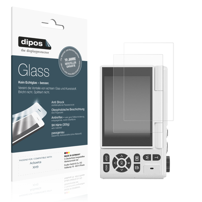 Matte Displayschutzfolie von dipos passend für Acbaeta XH9, 9H kratzfest und blasenfrei montiert