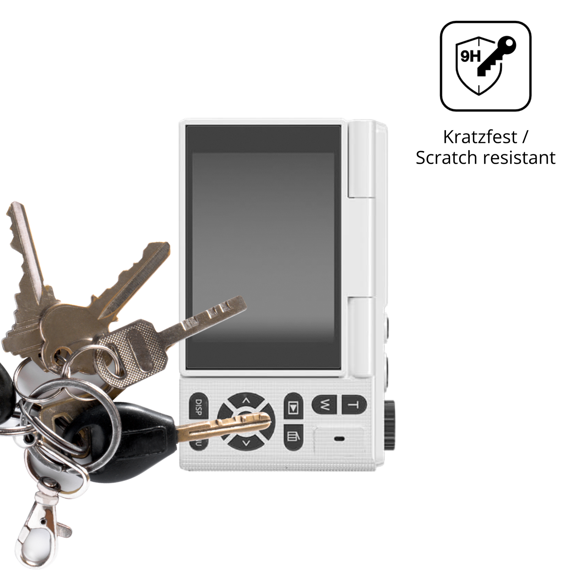 dipos Displayschutz für Acbaeta XH9, mattierte Oberfläche, robuste Festigkeit und perfekte Passform