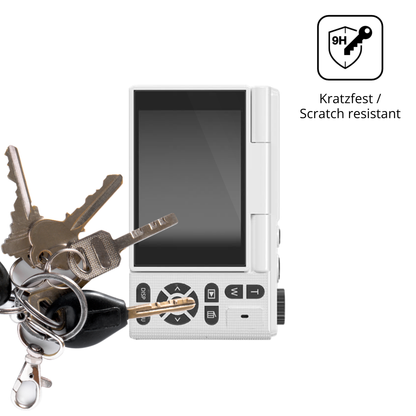 dipos Displayschutz für Acbaeta XH9, transparente Oberfläche, perfekte Passform auch für die Rundungen