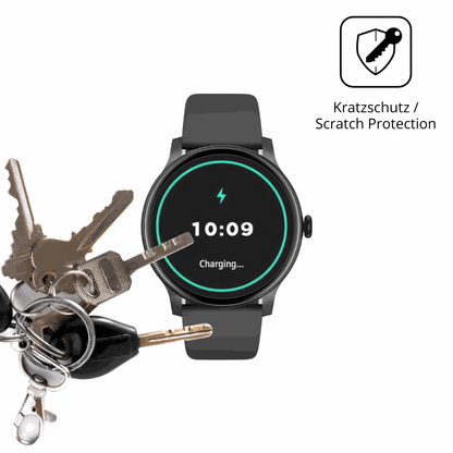 6x Schutzfolie matt für AcclaFit D2 1.38 Zoll Display-Schutzfolie