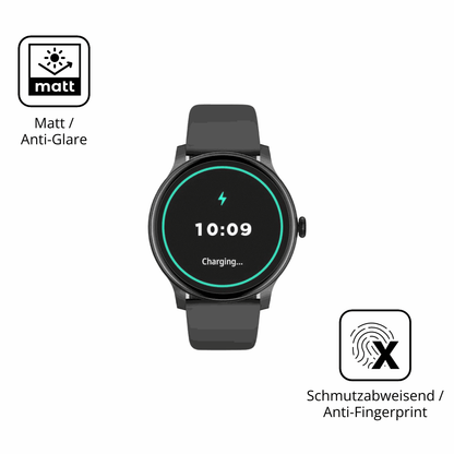 6x Schutzfolie matt für AcclaFit D2 1.38 Zoll Display-Schutzfolie