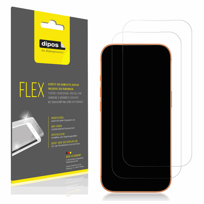 2x 3D Full Cover Schutzfolie für Apple iPhone 17 Pro