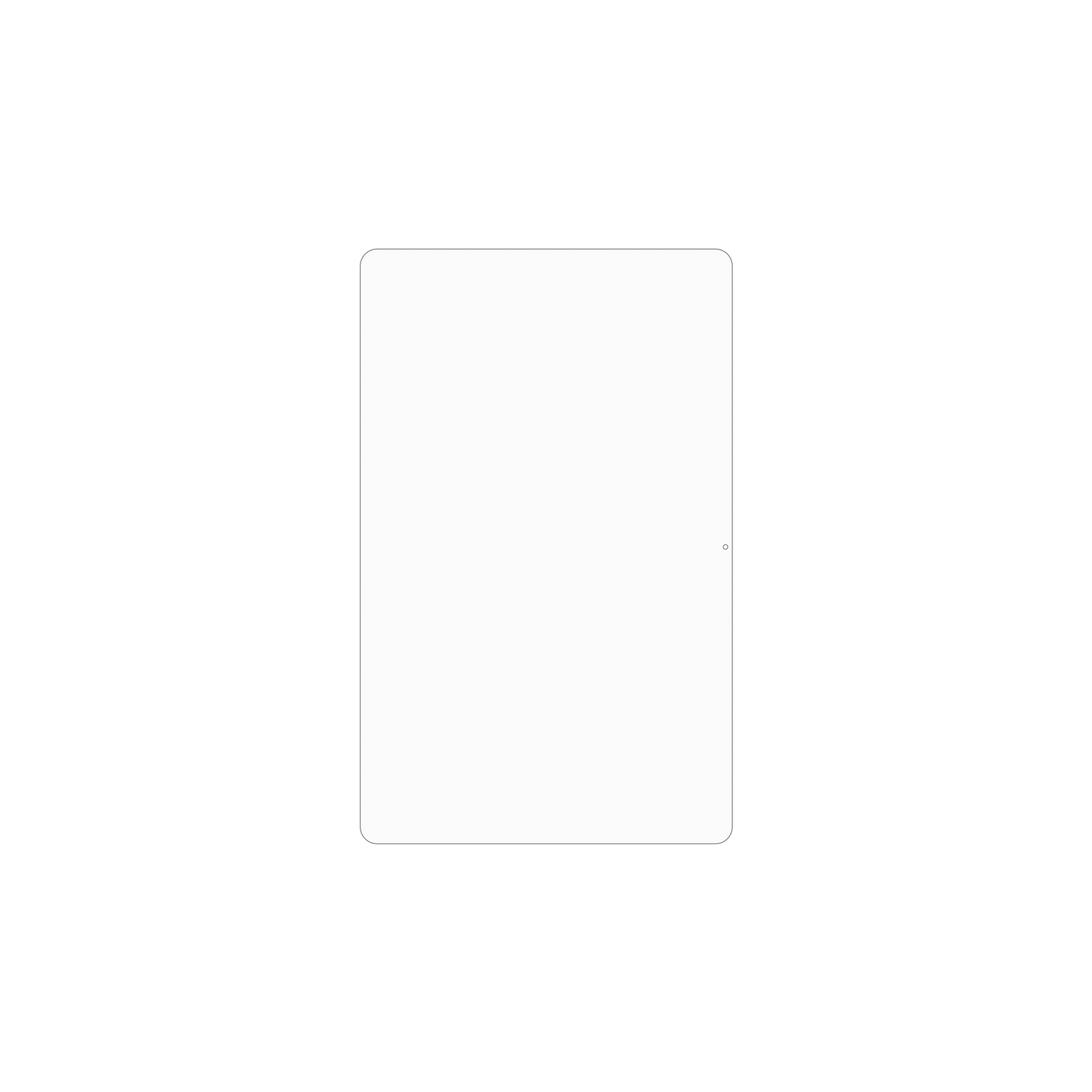 dipos Displayschutz für Acepad A171 10.4 Zoll, mattierte Oberfläche, geringe Dicke und perfekte Passform