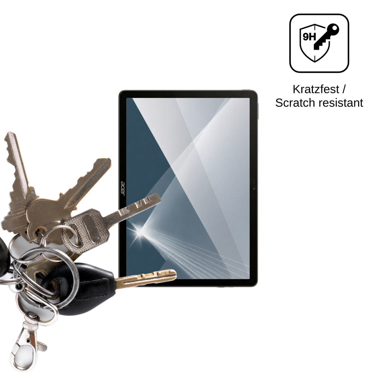 2x 9H Schutzfolie für Acer Iconia Tab 11 Panzerfolie