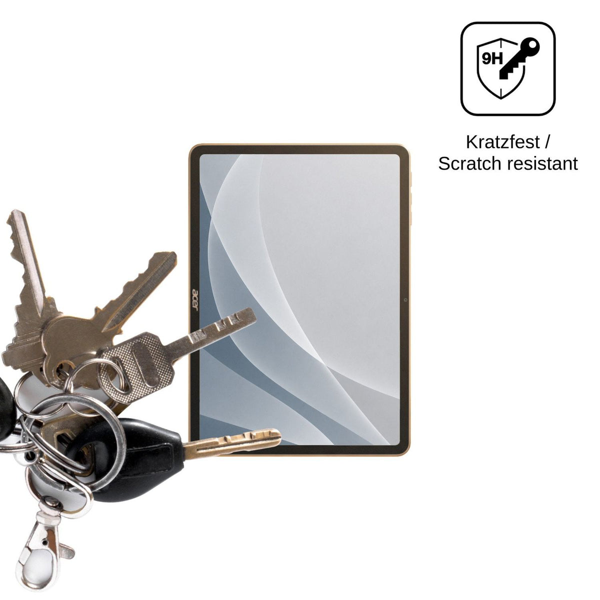 2x 9H Schutzfolie matt für Acer Iconia Tab 12 Panzerfolie