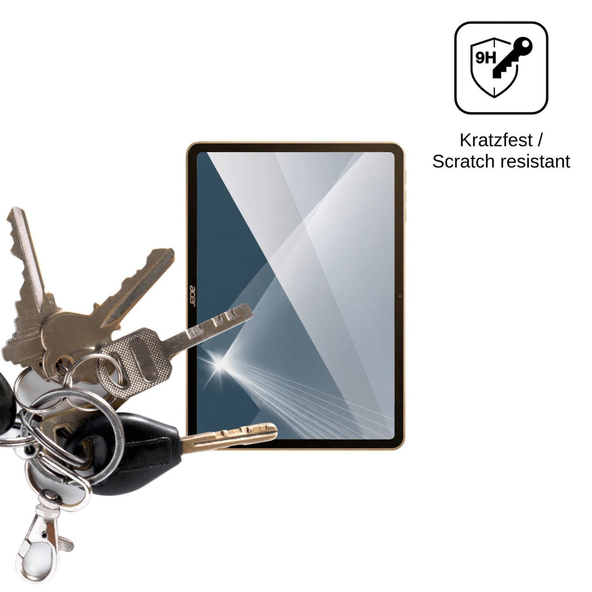 2x 9H Schutzfolie für Acer Iconia Tab 12 Panzerfolie